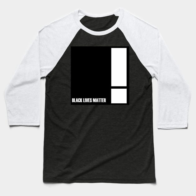 exclamation point, BLM Baseball T-Shirt by jorge_lebeau